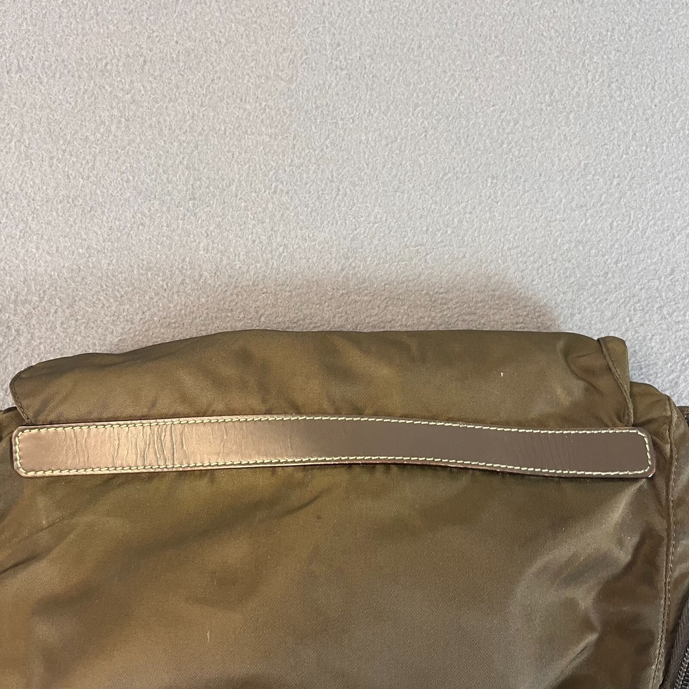 PRADA Shoulder Bag Crossbody Messenger Bag Shoulder Bag Nylon Triangle Logo Uni - Picture 13 of 16